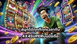 สนุกได้ทุกที่ทุกเวลา กับ 4X4SUPERบนมือถือ-10