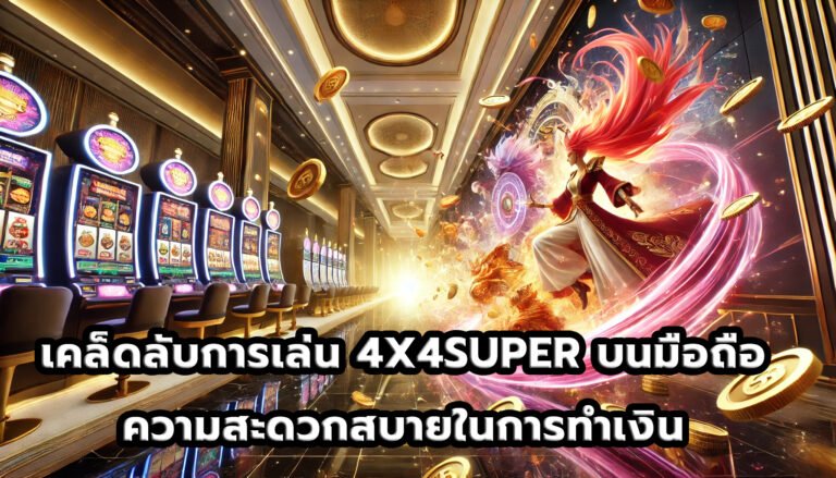 เคล็ดลับการเล่น 4X4SUPERบนมือถือ ความสะดวกสบายในการทำเงิน-8